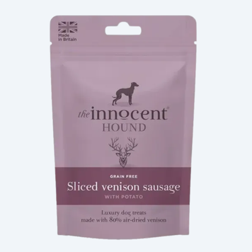 Ласощі для собак The Innocent Hound &mdash; ковбаска з оленини шматочками 7953 фото