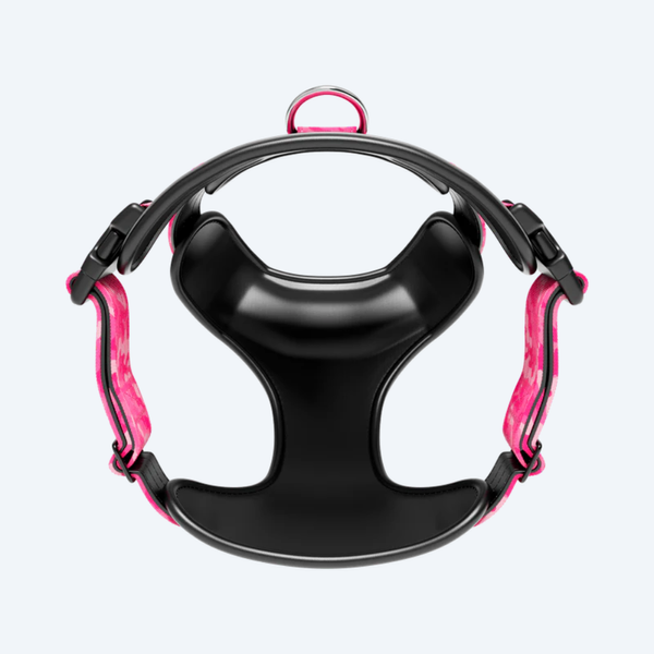 Шлея для собак BullyBillows Premium Dog Harness v2.0 CAMO Bubblegum 9029 фото