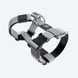 Шлея для собак BullyBillows TRI-Harness v2.0 Anti-Pull сіра 8986 фото 1