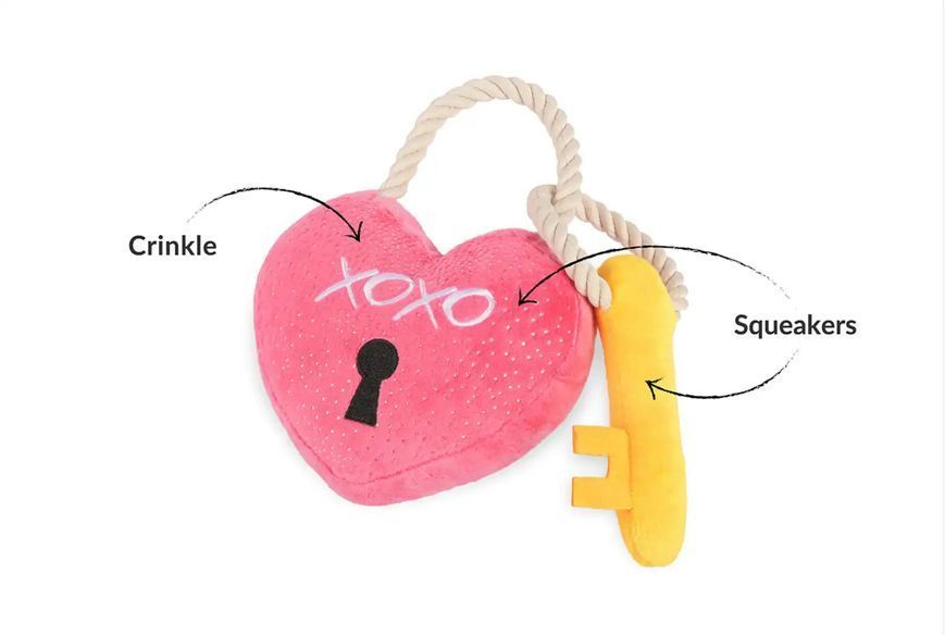 Іграшка для собак Love Bug Collection - Love You a Lock Pet Play 12534 фото