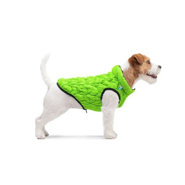 Куртка двухсторонняя AiryVest UNI, салатово-черная 14576 фото