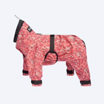Комбінезон для собак PAIKKA Rain Suit Red