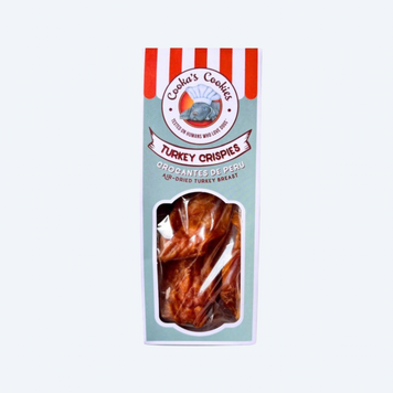 Натуральные лакомства для собак Cooka's Cookies Turkey Crispies 100% Сушеная индейка 95 г B1138 фото