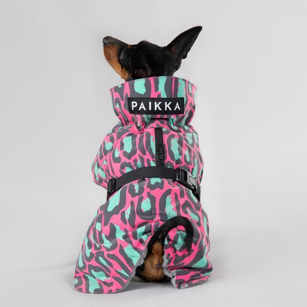 Тепла попона для собак Paikka Winter Jacket Jungle