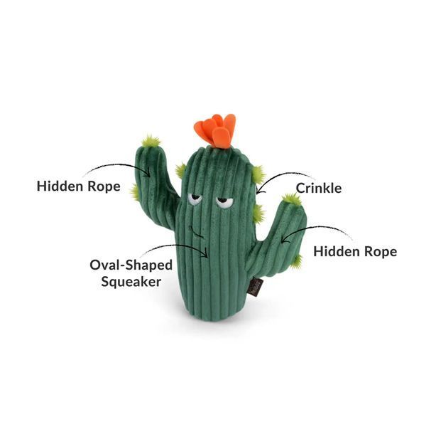 Іграшка для собак Blooming Buddies Collection - Prickly Pup Cactus Pet Play 12249 фото