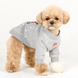 Новогодняя кофта для собак Puppia Dunder PAYD-TS2114 Melange Grey 8941 фото 4