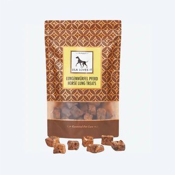 Сушені конячі легені Lila loves it - Horse Lung Treats, 200 г 10647 фото