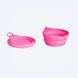 Дорожная складная миска для собак Zee.Dog - Go Bowl, pink 12979 фото 1