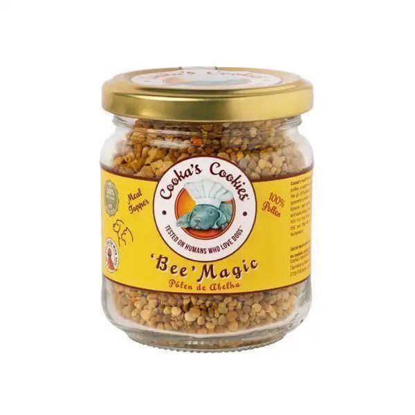 Натуральний топер (вітамінна та смакова добавка) для собак Cooka's Cookies Bee Magic Бджолиний пилок 10395 фото