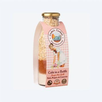 Натуральна суміш для приготування святкового торту для собак Cooka's Cookies Cake In Bottle з Креветкою 320 г 10315 фото