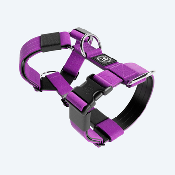 Шлейка для собак BullyBillows TRI-Harness v2.0 Anti-Pull фиолетовая 8994 фото