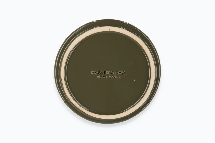 Керамічна миска для собак Bowl Olive - Harley and Cho 14196 фото