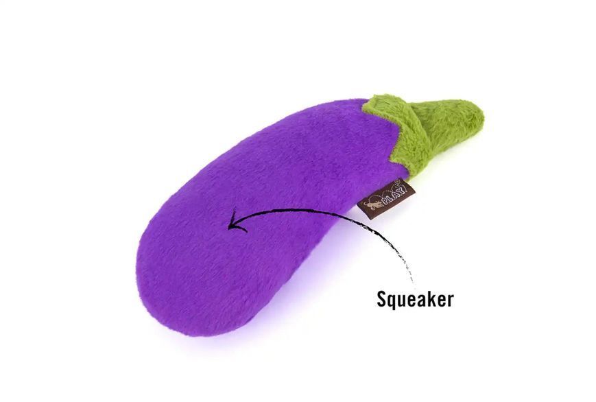 Іграшка для собак Farm Fresh Veggie - Eggplant Pet Play 12459 фото