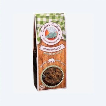 Натуральні сушені ласощі для собак Cooka`s Cookies 100% М'ясо кабана 60 г 10327 фото