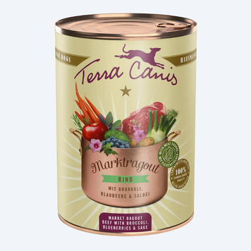 Вологий корм для собак Terra Canis Markt-Ragout Дичина та курка з гарбузом, грушею та чебрецем 8394 фото