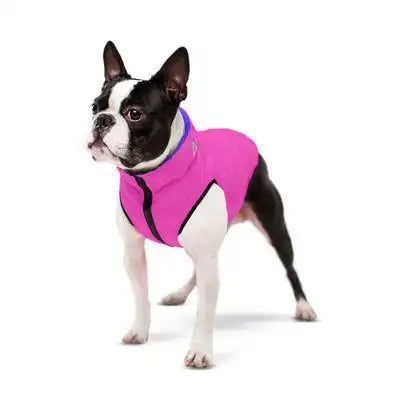 Курточка для собак AiryVest двостороння, рожево-фіолетова 14638 фото