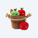 Мʼяка іграшка для собак HugSmart - Apple Basket B1098 фото 2
