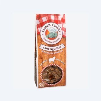 Натуральні сушені ласощі для собак Cooka`s Cookies 100% Ягня 60 г 10329 фото