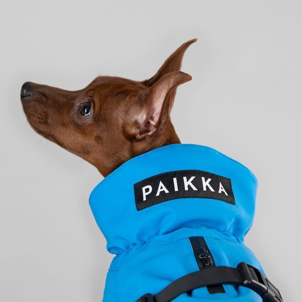 Тёплая попона для собак Paikka Winter Jacket Indigo