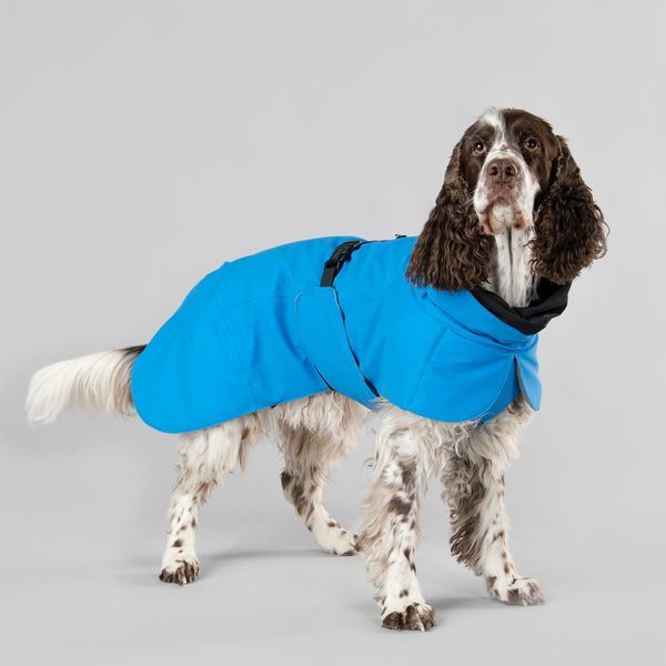 Тепла попона для собак Paikka Winter Jacket Indigo