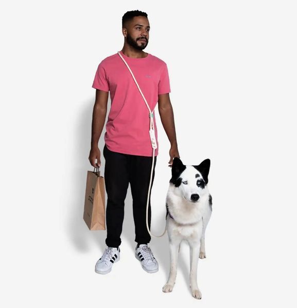 Поводок для собак Свободные Руки Zee.Dog Vanilla Hands Free