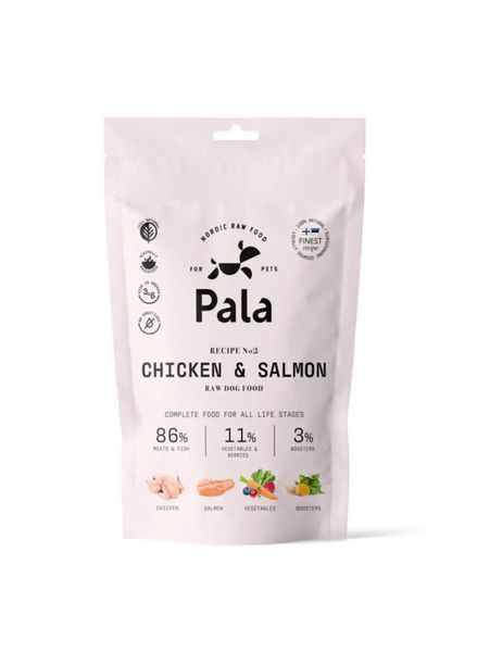 Pala Recipe №2 &mdash; Сухий корм для собак з куркою та лососем, 100% натуральний