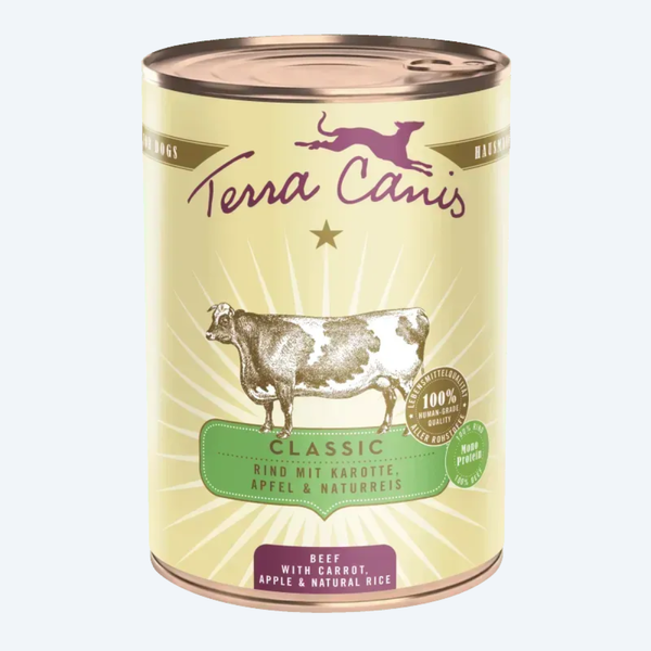 Влажный корм для собак Terra Canis Classic Menu Говядина с морковью, рисом и яблоком 8372 фото
