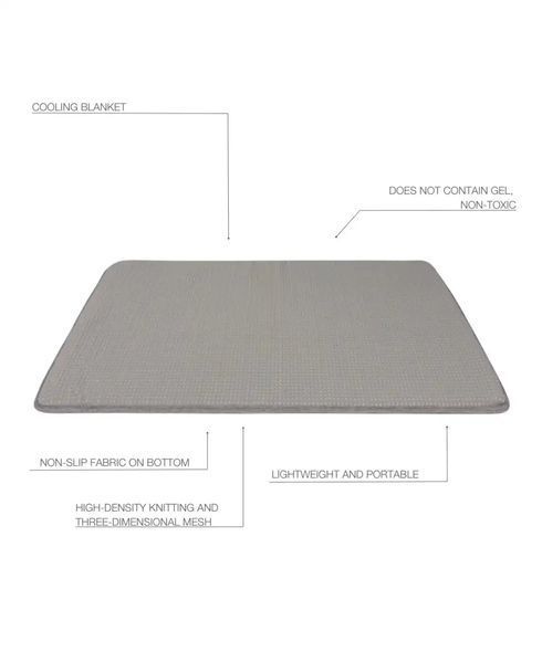 Коврик для собак Охлаждающий Cooling Blanket Grey Paikka 10227 фото