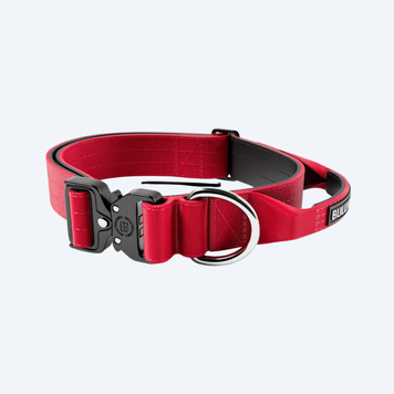 Ошейник для собак BullyBillows 4cm Combat v2.0 Red 9063 фото