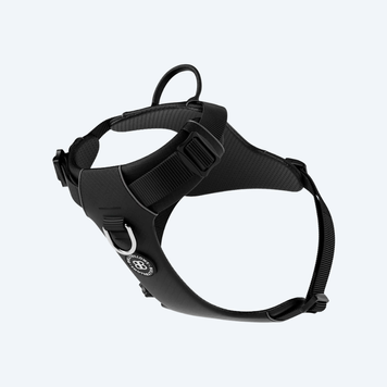 Шлея для собак BullyBillows Lightweight Mesh Air Harness Black 7100 фото