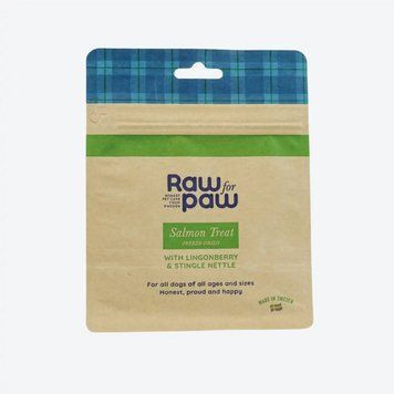 Сублімовані Ласощі для собак з Лосося, брусниці та кропиви Freeze-Dried Raw for Paw, 50 грамів 11018 фото