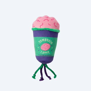 М&rsquo;яка іграшка для котів FuzzYard Zombrain Latte