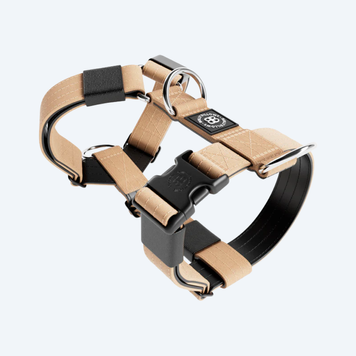 Шлейка для собак BullyBillows TRI-Harness v2.0 Anti-Pull бежевая 9014 фото