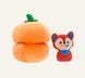 Игрушка для собак в форме тыквы HugSmart Fruity Critterz &ndash; Pumpkin B1109 фото 2