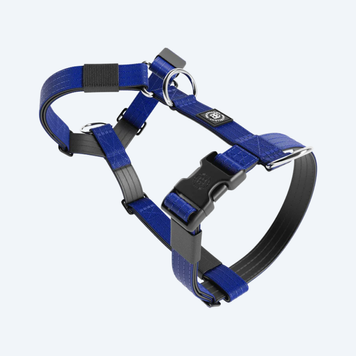 Шлея для собак BullyBillows MINI TRI-Harness v2.0 Anti-Pull синя 8961 фото