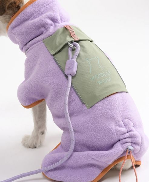Флисовый свитер для собак Alpha 360 Lavender Mix Woolly Wolf