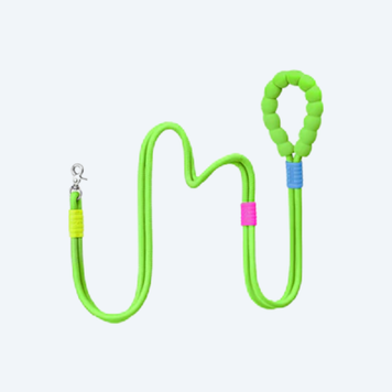Поводок для собак Maogoublue Marshmallow Standart &ndash; Lemon Green 7348 фото