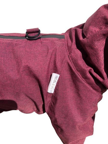 Комбинезон для собак Travis Grayish Red - Noble pet 14337 фото