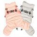 Комбинезон для собак с задними лапками COTTON TOUCH HARNESS PAVD-JP1938 Puppia (Pink) 11892 фото 4