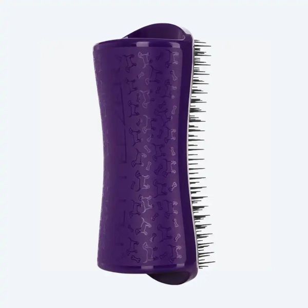 Щітка для собак Pet Teezer Purple/Grey De-Shedding