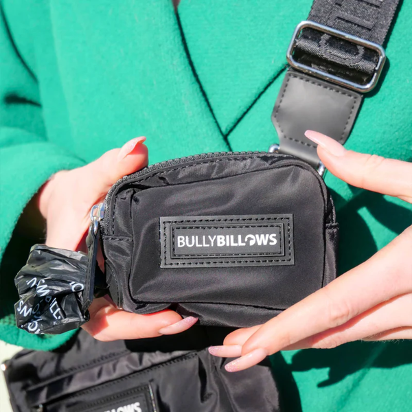 Сумка для прогулянок BullyBillows Luxury Human & Dog Walking Bag Black 9024 фото