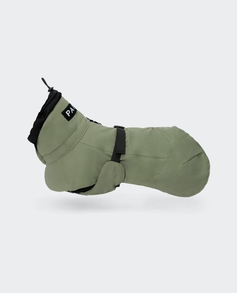 Тёплая попона для собак Paikka Winter Jacket Green