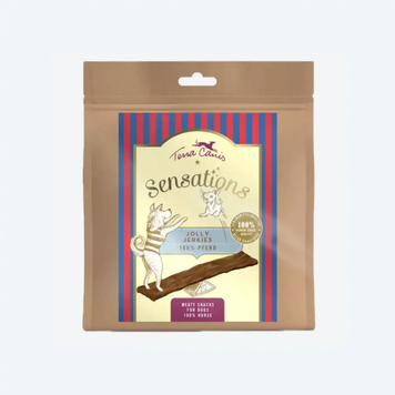 Лакомства для собак Terracanis SENSATIONS Jolly Jerkies &mdash; конина 7851 фото