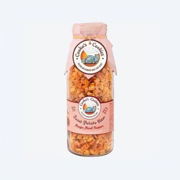 Натуральний топер (вітамінна та смакова добавка) для собак Cooka's Cookies Сушені шматочки з батату 10403 фото