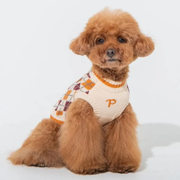 Светр для собак Puppia Gizmo PAXD-TS2058 Ivory 8929 фото