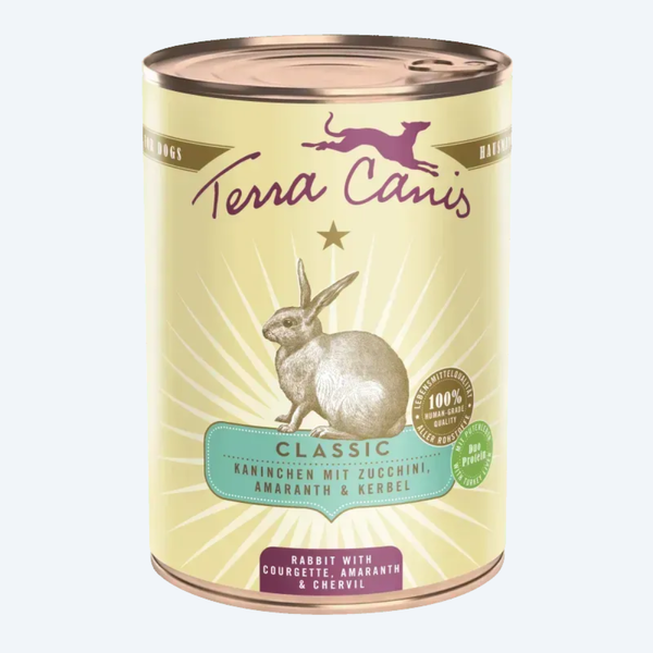 Влажный корм для собак Terra Canis Classic Menu Кролик с кабачком, амарантом и диким чесноком 8375 фото