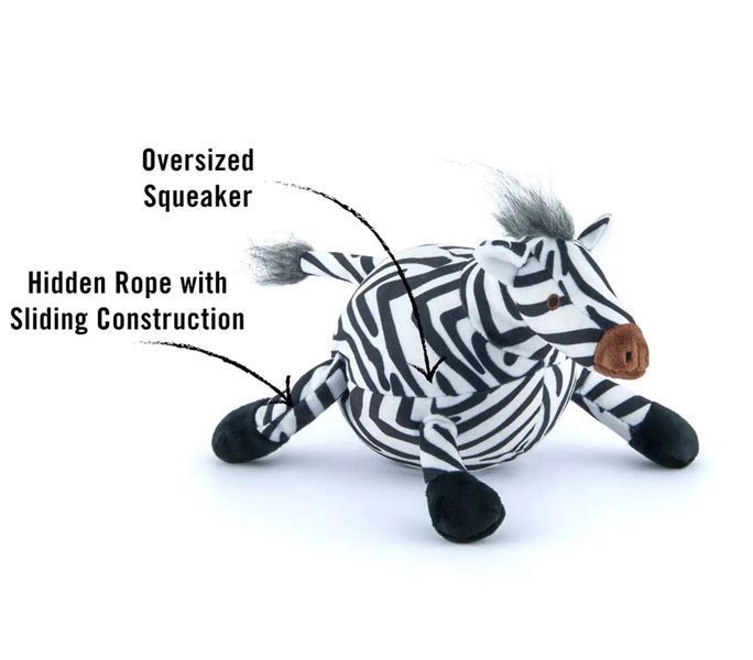 Игрушка для собак Safari Collection - Zebra Pet Play 12389 фото
