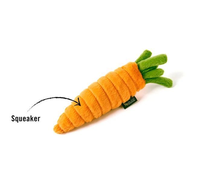 Іграшка для собак Garden Fresh Toy - Carrot Pet Play 12517 фото