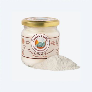 Натуральний топер (вітамінна та смакова добавка) для собак Cooka's Cookies Кальцієвий бустер Еggshellnt з яєчної шкарлупи 10412 фото