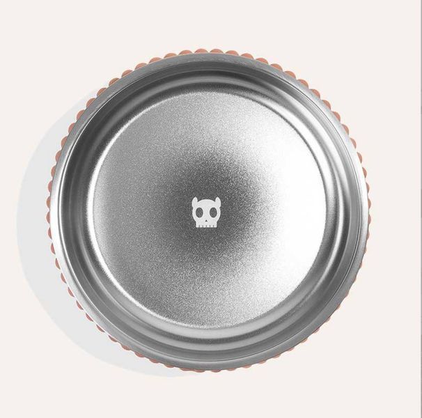 Миска для животных на силиконовой основе Zee.Dog - Tuff Bowl Small Stripes Clay B1072 фото